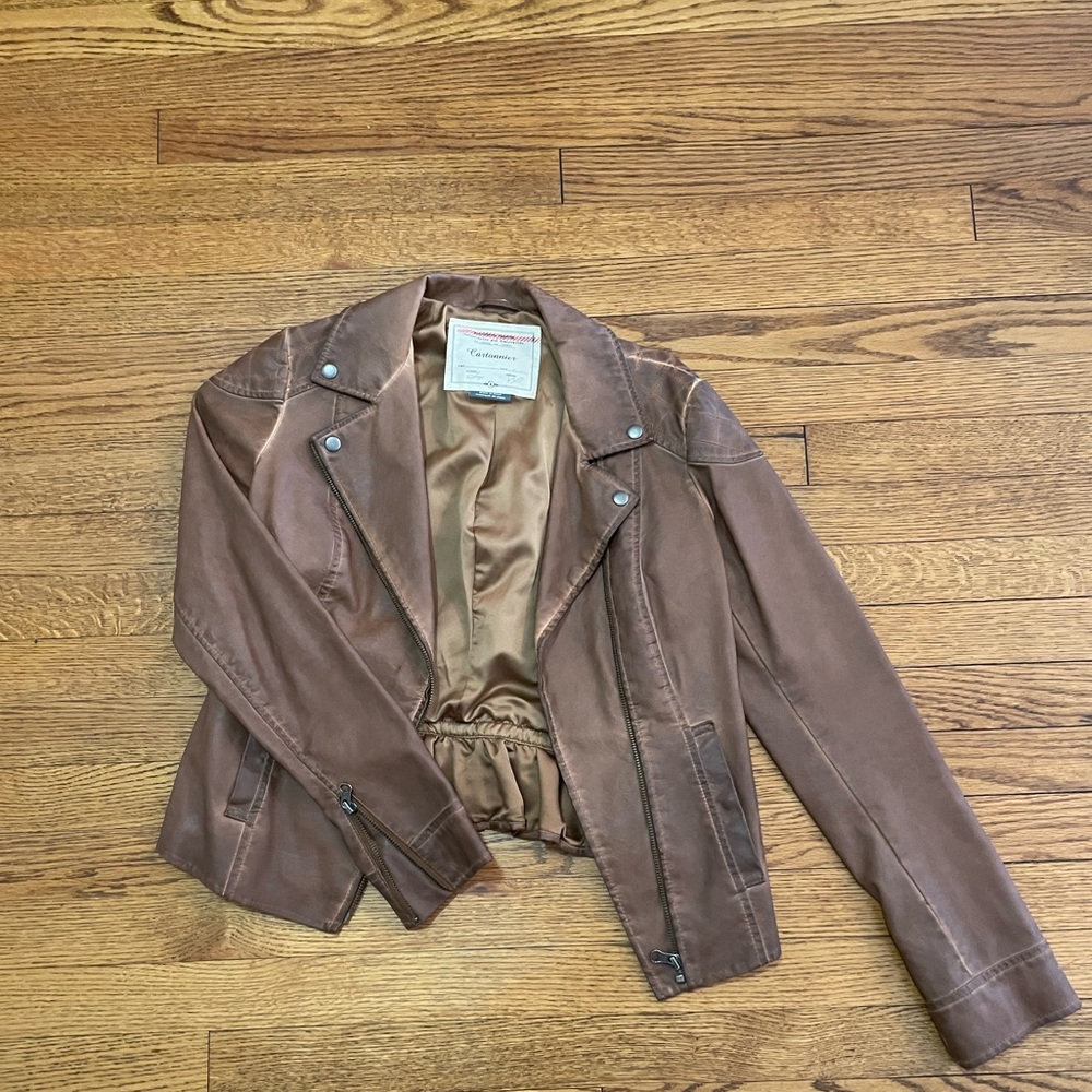 Leather jacket